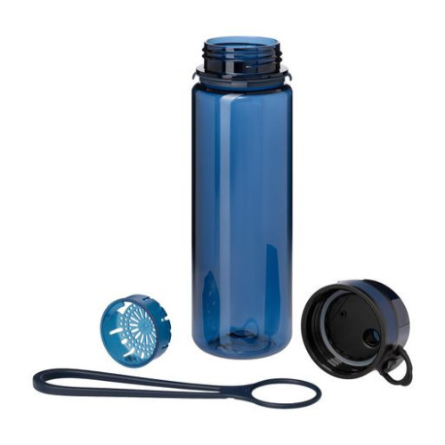 Бутылка для воды Комо (Como), синяя Бутылка для воды Комо (Como), синяя