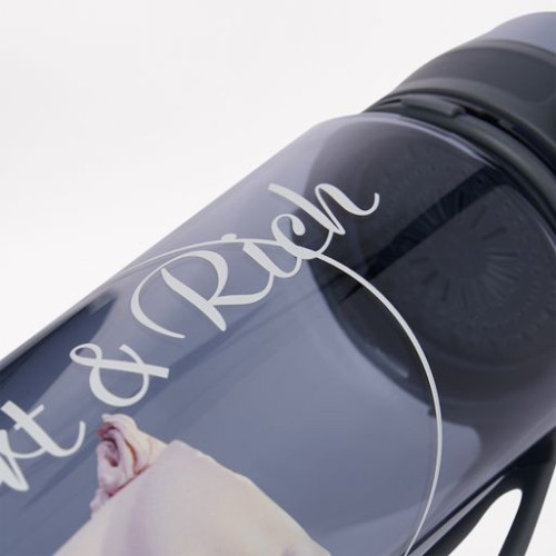 Бутылка для воды Комо (Como), серая Бутылка для воды Комо (Como), серая