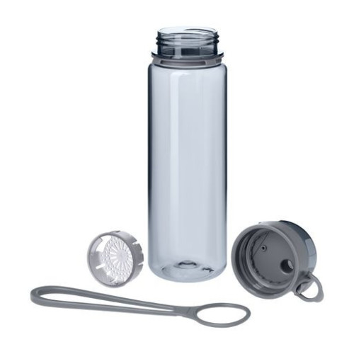 Бутылка для воды Комо (Como), серая Бутылка для воды Комо (Como), серая