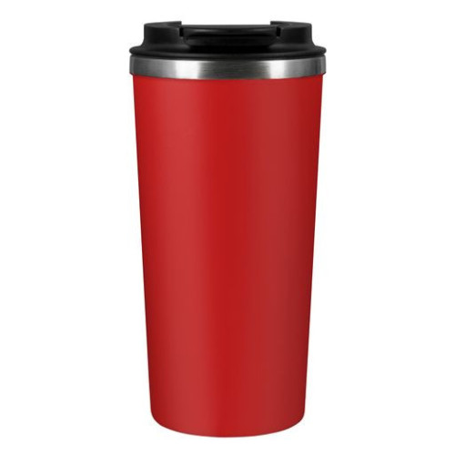 Подарочный набор Форгес (Forges), бежевый/красный (шарф, термокружка)