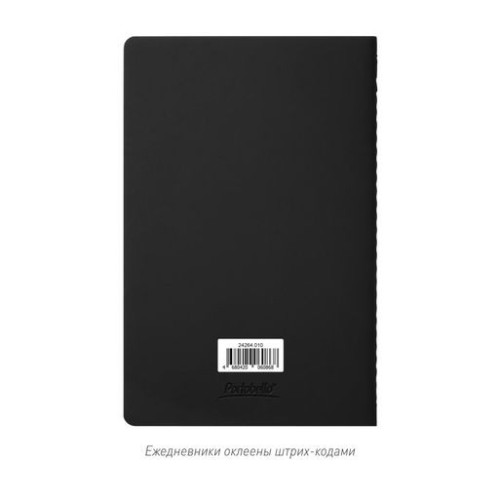 Блокнот Альфа Слим (Alpha slim), черный