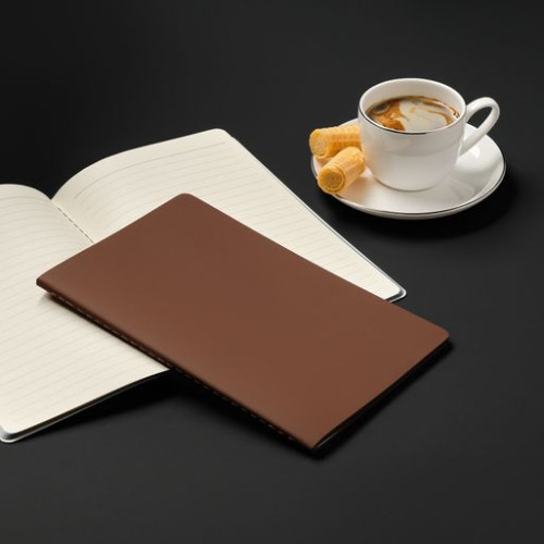 Блокнот Альфа Слим (Alpha slim), коричневый Блокнот Альфа Слим (Alpha slim), коричневый