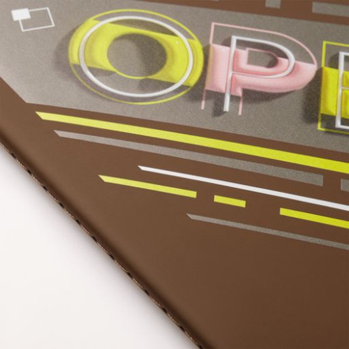 Блокнот Альфа Слим (Alpha slim), коричневый Блокнот Альфа Слим (Alpha slim), коричневый