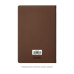 Блокнот Альфа Слим (Alpha slim), коричневый Блокнот Альфа Слим (Alpha slim), коричневый