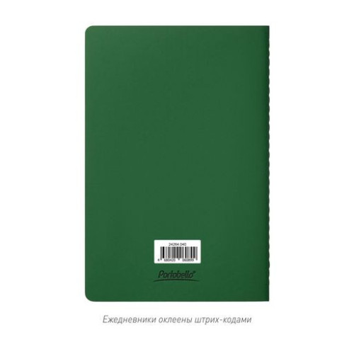 Блокнот Альфа Слим (Alpha slim), зеленый