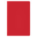 Блокнот Альфа Слим (Alpha slim), красный