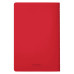 Блокнот Альфа Слим (Alpha slim), красный