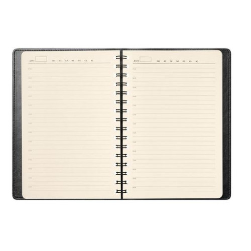 Ежедневник Виста Нео (Vista Neo) недатированный, черный