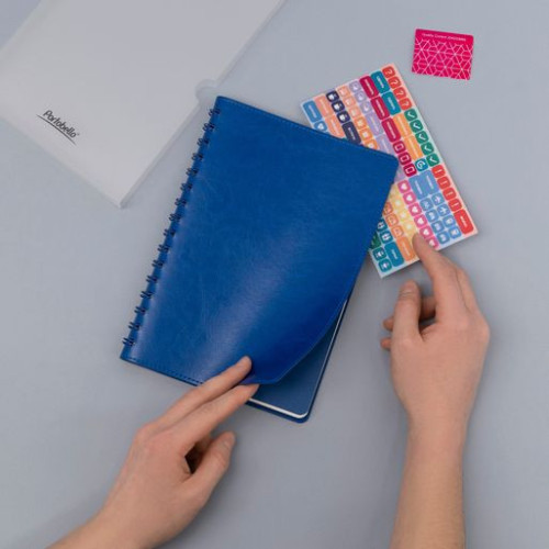 Ежедневник Виста Нео (Vista Neo) недатированный, ярко-синий