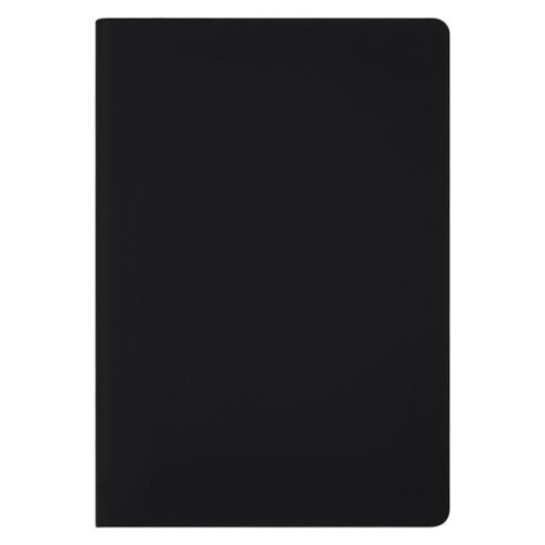 Ежедневник Латте софт-тач (Latte soft touch) недатированный, черный