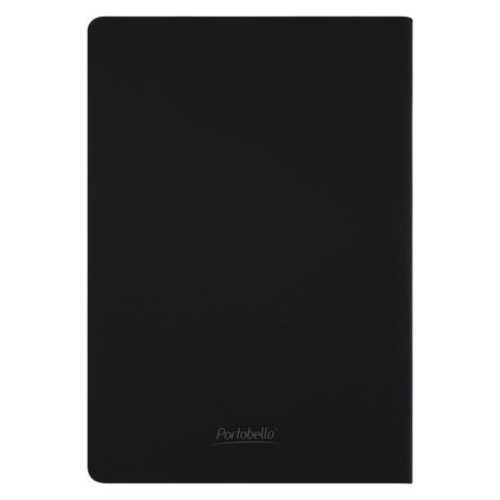 Ежедневник Латте софт-тач (Latte soft touch) недатированный, черный