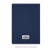 Ежедневник Латте софт-тач (Latte soft touch) недатированный, синий