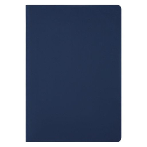 Ежедневник Латте софт-тач (Latte soft touch) недатированный, синий