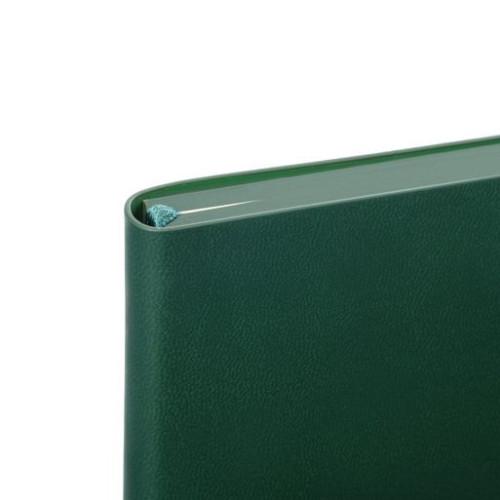 Ежедневник Латте софт-тач (Latte soft touch) недатированный, зеленый