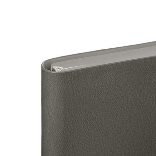 Ежедневник Латте софт-тач (Latte soft touch) недатированный, серый