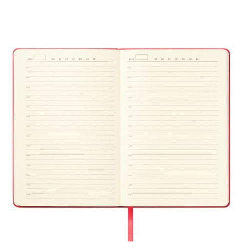 Ежедневник Верона (Verona) недатированный, красный