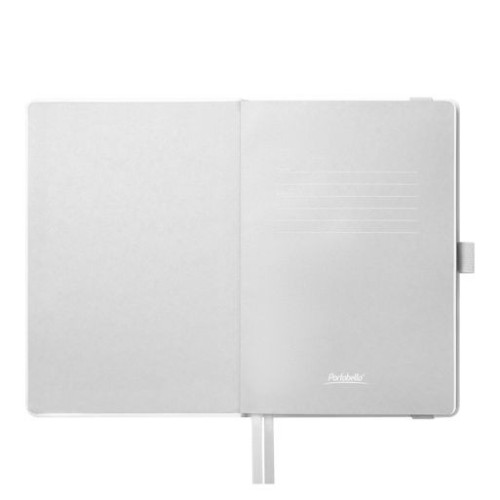 Ежедневник Гэлакси (Galaxy) недатированный, жесткая обложка, срез голограф. фольга, белый