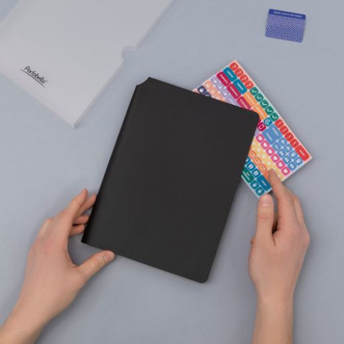 Ежедневник Молто (Molto) недатированный, черный Ежедневник Молто (Molto) недатированный, черный