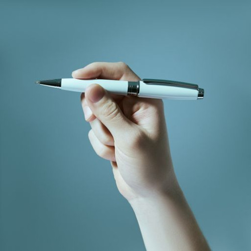 Шариковая ручка Сопрано (Soprano), белая