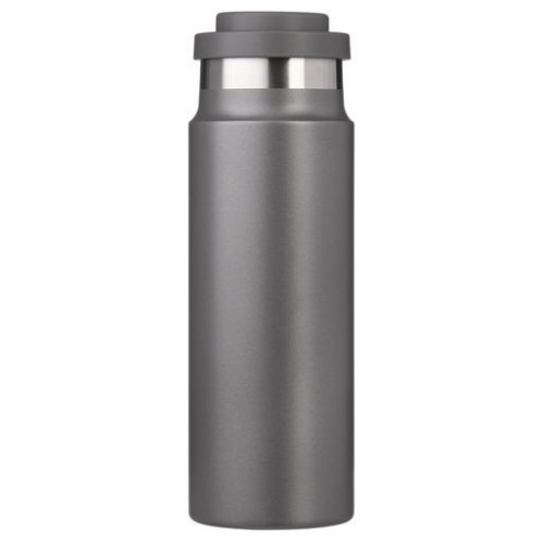 Термобутылка вакуумная герметичная Аллегра (Allegra), серая Термобутылка вакуумная герметичная Аллегра (Allegra), серая
