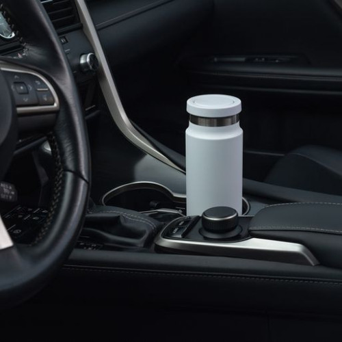 Термобутылка вакуумная герметичная Аллегра (Allegra), серая Термобутылка вакуумная герметичная Аллегра (Allegra), серая