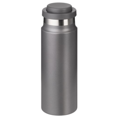 Термобутылка вакуумная герметичная Аллегра (Allegra), серая Термобутылка вакуумная герметичная Аллегра (Allegra), серая