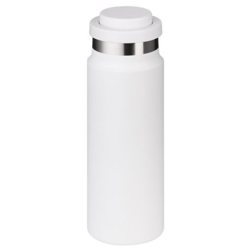 Термобутылка вакуумная герметичная Аллегра (Allegra), белая Термобутылка вакуумная герметичная Аллегра (Allegra), белая