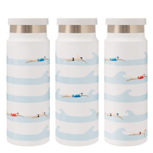 Термобутылка вакуумная герметичная Аллегра (Allegra), белая Термобутылка вакуумная герметичная Аллегра (Allegra), белая