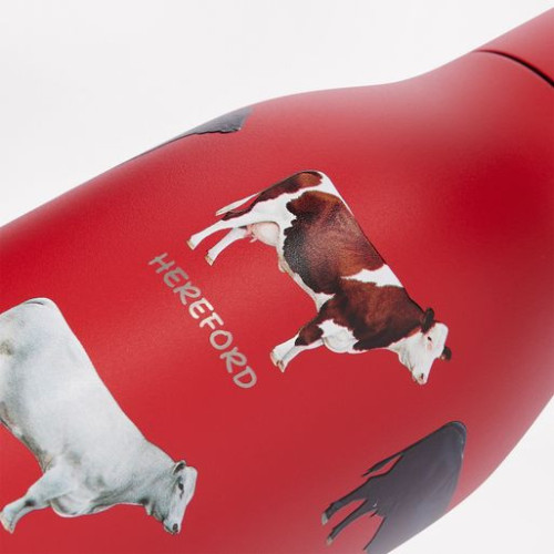 Термобутылка вакуумная герметичная Севилла (Sevilla), красная