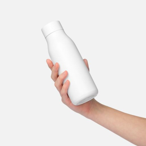 Термобутылка вакуумная герметичная Севилла (Sevilla), белая Термобутылка вакуумная герметичная Севилла (Sevilla), белая