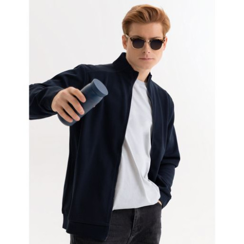 Термобутылка вакуумная герметичная Грейс (Grace), синяя Термобутылка вакуумная герметичная Грейс (Grace), синяя