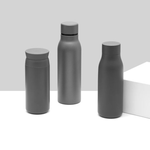 Термобутылка вакуумная герметичная Грейс (Grace), серая