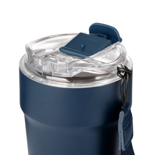 Термокружка вакуумная Монако (Monaco), синяя