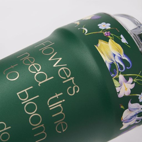 Термокружка вакуумная Монако (Monaco), темно-зеленая