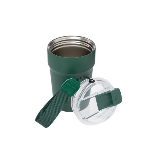 Термокружка вакуумная Монако (Monaco), темно-зеленая