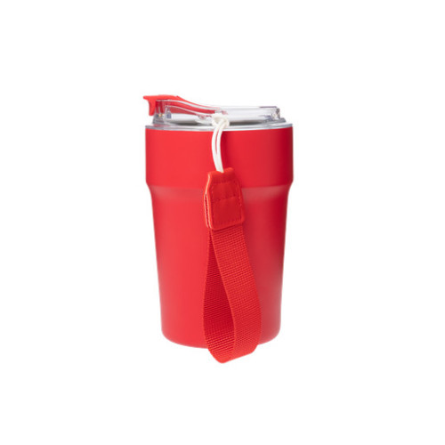 Термокружка вакуумная Монако (Monaco), красная