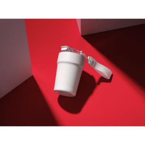 Термокружка вакуумная Монако (Monaco), белая