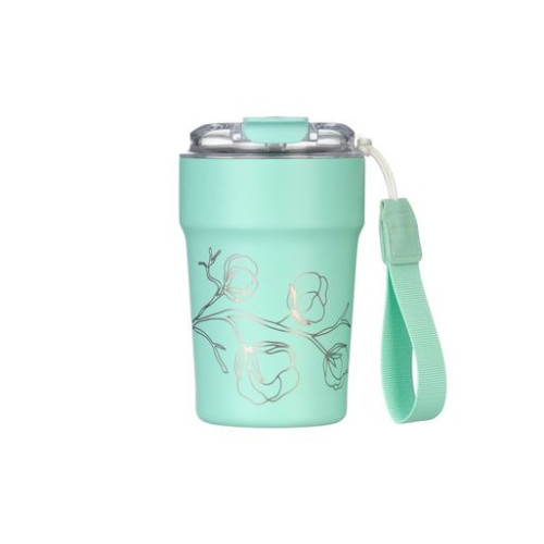 Термокружка вакуумная Монако (Monaco), аква