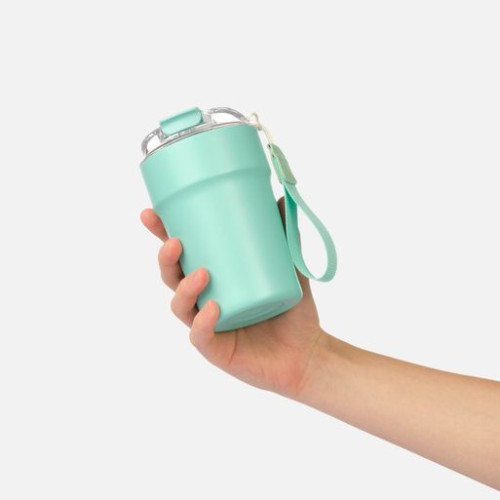 Термокружка вакуумная Монако (Monaco), аква