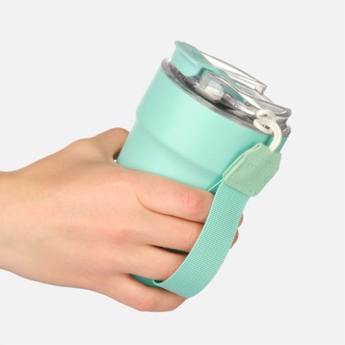 Термокружка вакуумная Монако (Monaco), аква