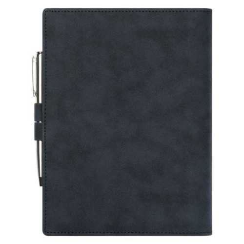 Ежедневник-портфолио Клип (Clip NEO) недатированный в подарочной коробке, синий (в комплекте ручка Sonata BP серебро)