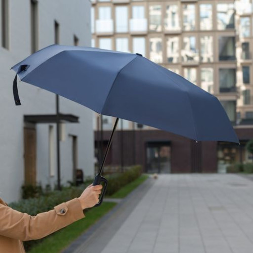 Зонт складной Азимут (Azimut), синий Зонт складной Азимут (Azimut), синий