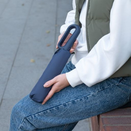 Зонт складной Азимут (Azimut), синий Зонт складной Азимут (Azimut), синий