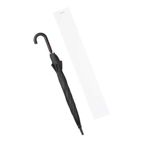 Зонт-трость Квантум (Quantum), черный/красный Зонт-трость Квантум (Quantum), черный/красный