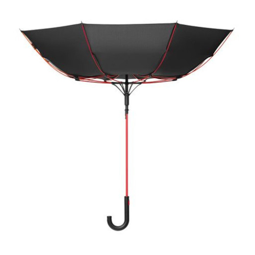 Зонт-трость Квантум (Quantum), черный/красный Зонт-трость Квантум (Quantum), черный/красный