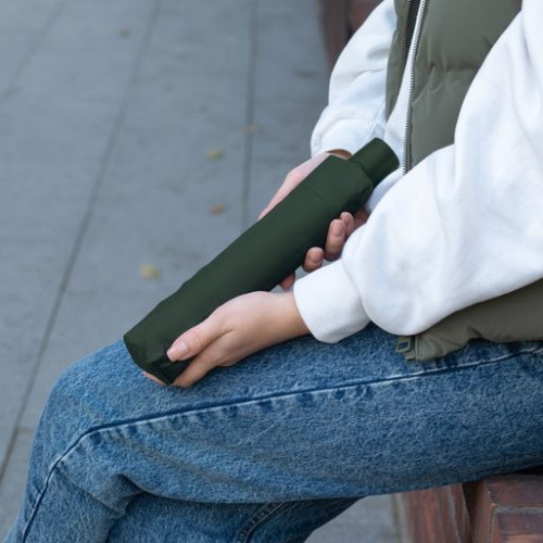 Зонт складной Атланта (Atlanta), зеленый Зонт складной Атланта (Atlanta), зеленый