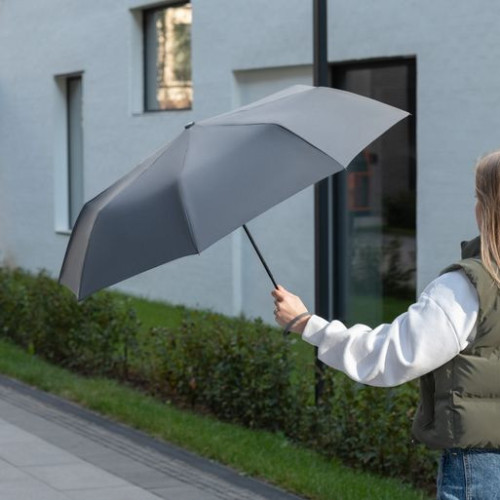 Зонт складной Атланта (Atlanta), серый Зонт складной Атланта (Atlanta), серый