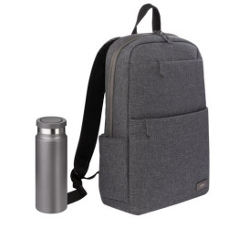 Подарочный набор Форст (Forst), Аллегра (Allegra), серый (рюкзак, термобутылка)