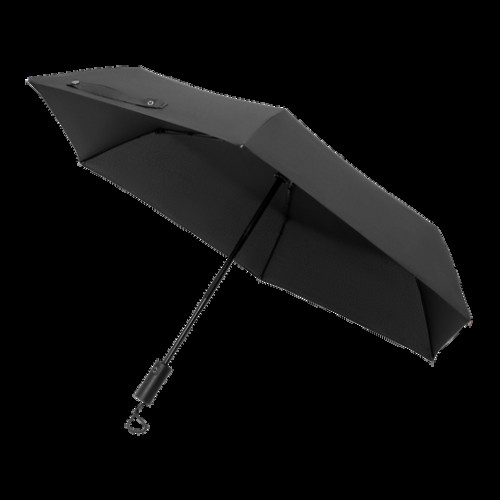 Зонт складной Филтон (Filton), черный с системой безопасности (Safety System)