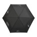 Зонт складной Филтон (Filton), черный с системой безопасности (Safety System)